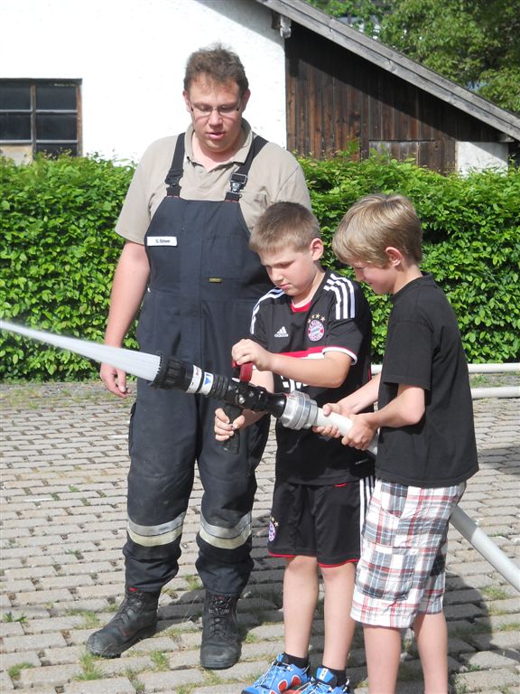 Besuch bei der Feuerwehr