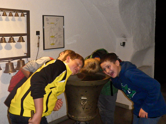 Besuch im Glockenmuseum