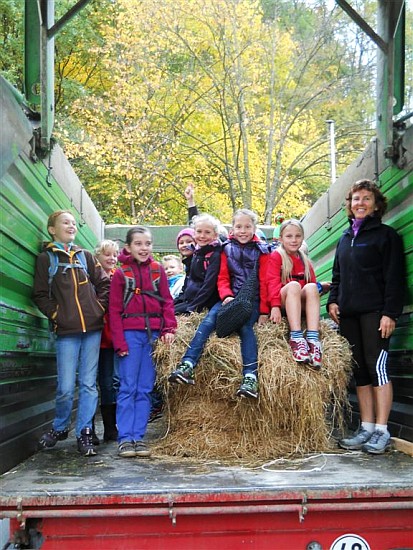 Besuch bei Familie Hepfengraber