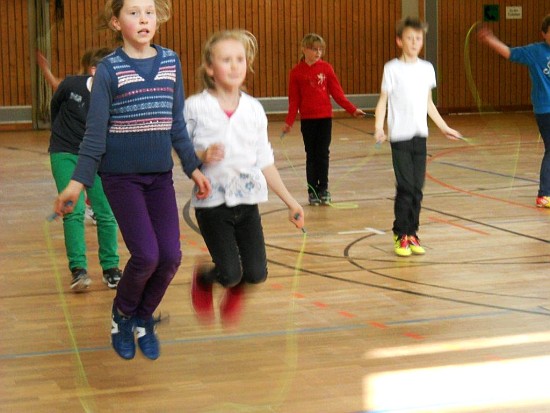 Seilspringen für die Gesundheit