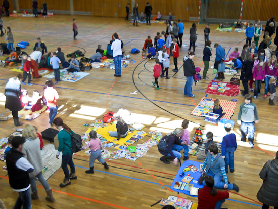 Bücher- und Spieleflohmarkt an der HOHENAU-Schule