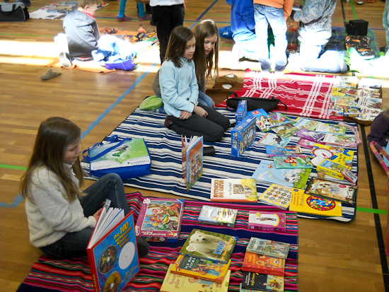 Bücher- und Spieleflohmarkt an der HOHENAU-Schule