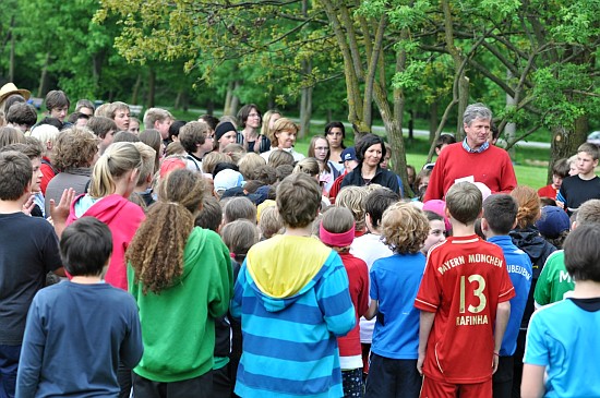 Spendenlauf der HOHENAU-Schule am Neubeurer See