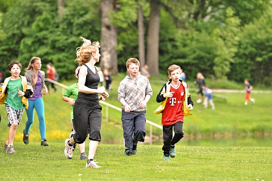 Spendenlauf der HOHENAU-Schule am Neubeurer See