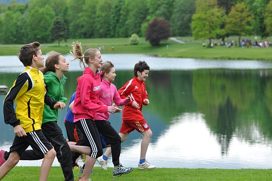 Spendenlauf der HOHENAU-Schule am Neubeurer See