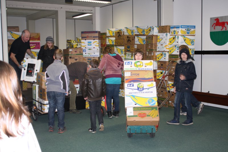 Schüler der HOHENAU-Schule sammeln für Rumänien