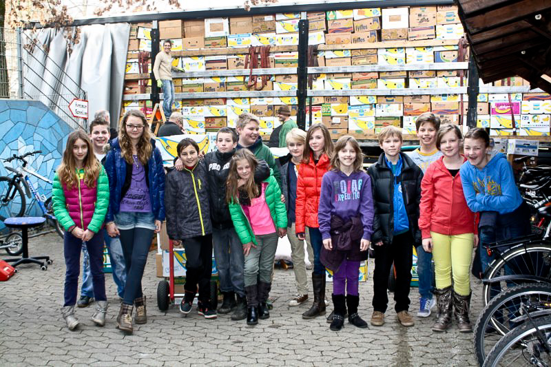 Schüler der HOHENAU-Schule sammeln für Rumänien