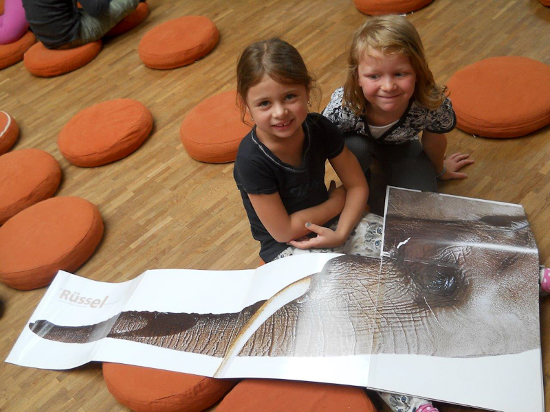 Erstleser der HOHENAU-Schule in der Stadtbibliothek Rosenheim