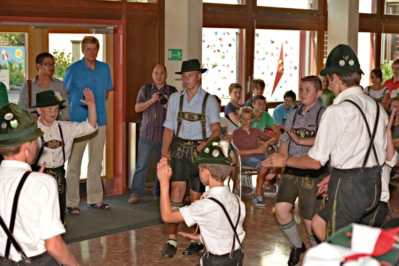 chinesische Schüler zu Gast an derHOHENAU-Schule