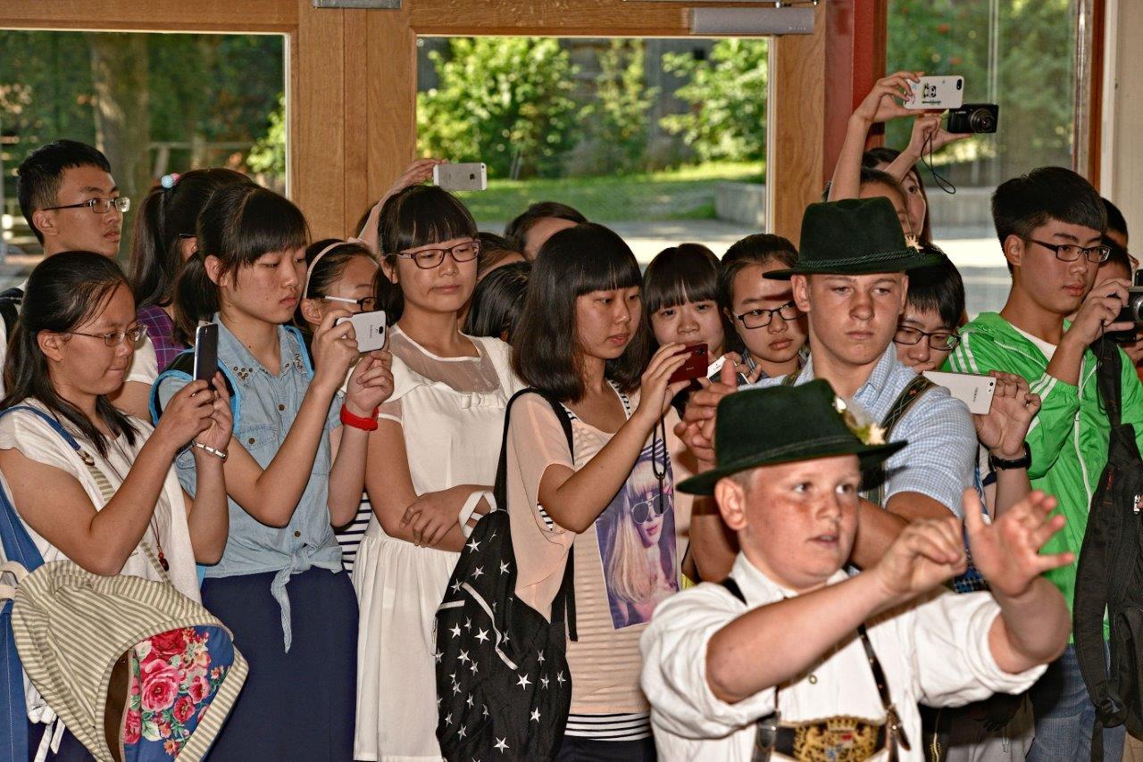 chinesische Schüler zu Gast an derHOHENAU-Schule
